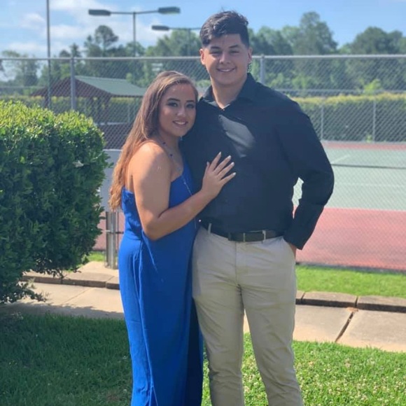 Blue Jumpsuit - Picture 5 of 5